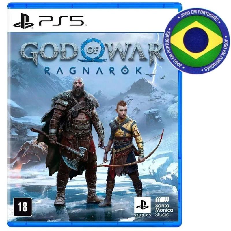 Imagem do produto God of War Ragnarök Standard Edition PS5 - Físico em Magazine Luiza